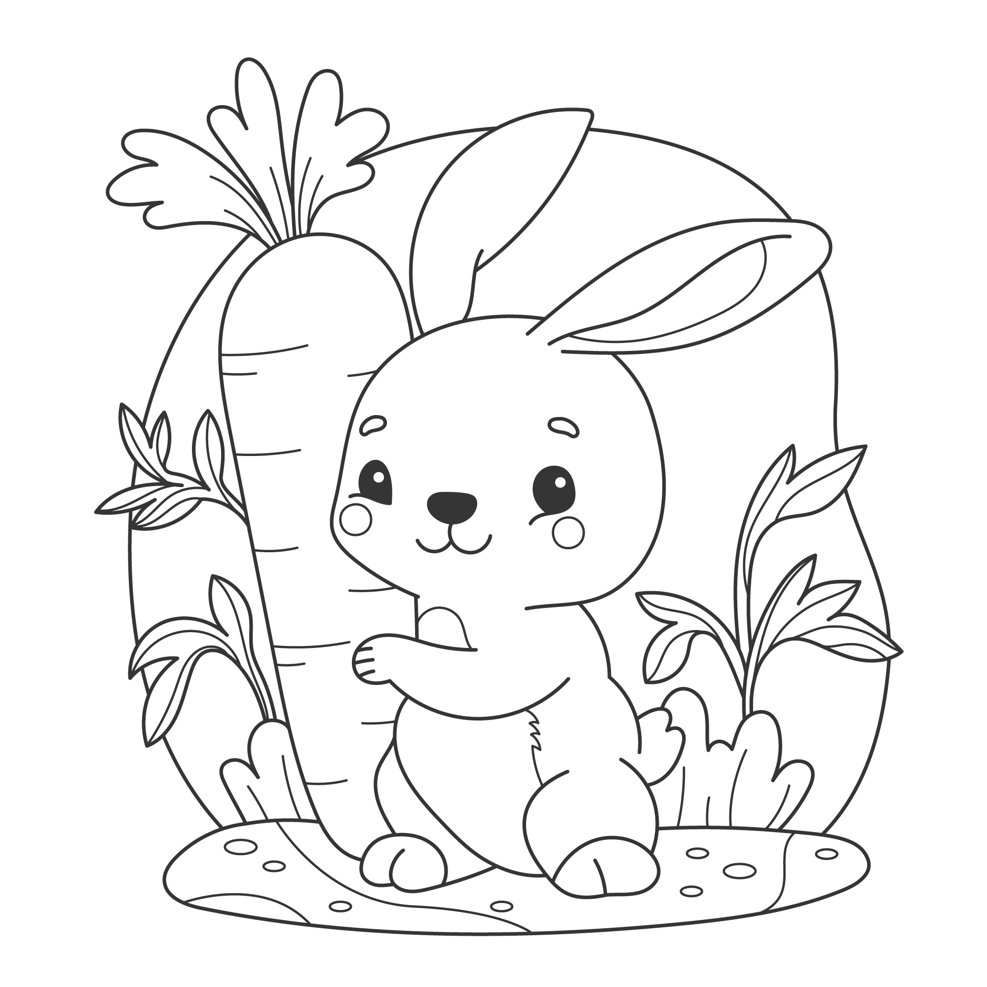 Fluffy Bunny Carrots Theme