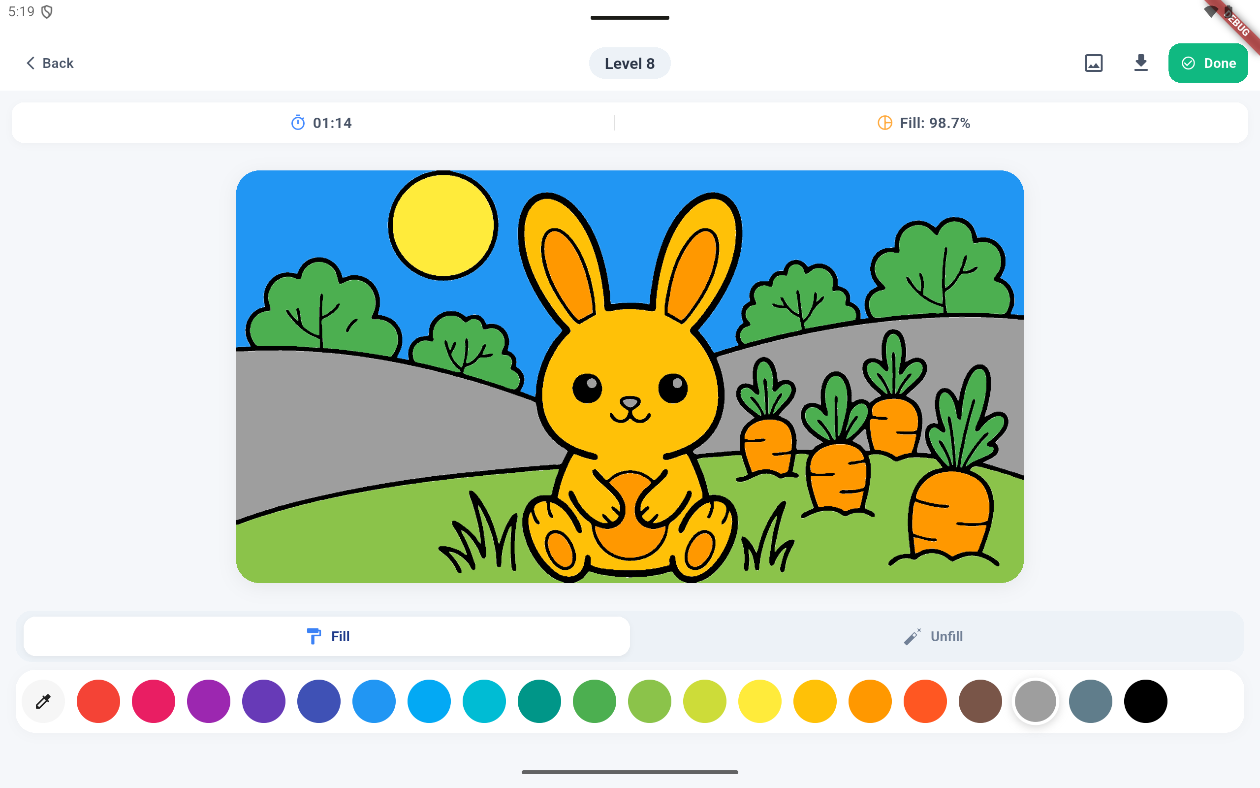 Level 8 Completed Color Masterpiece