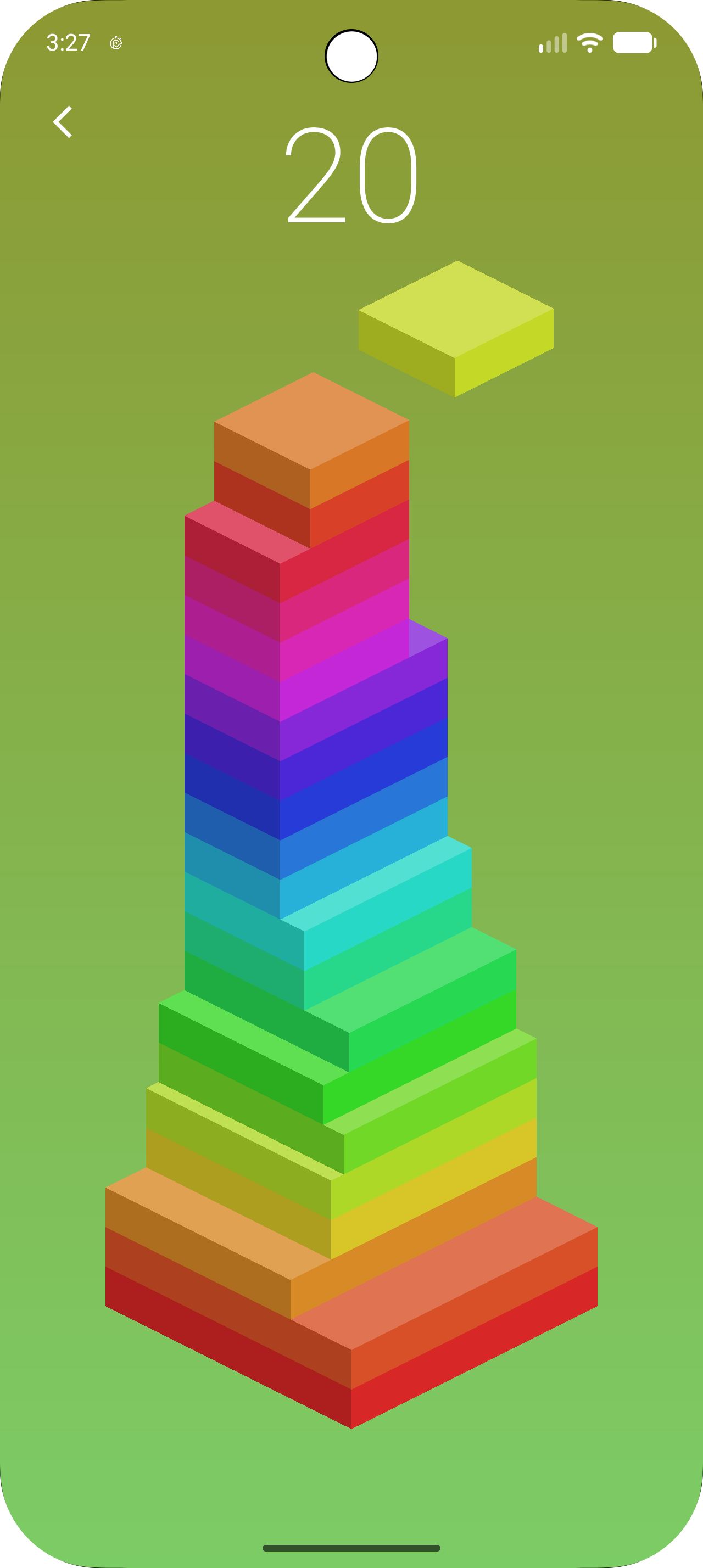 SlabStack Isometric Rectangle Gameplay